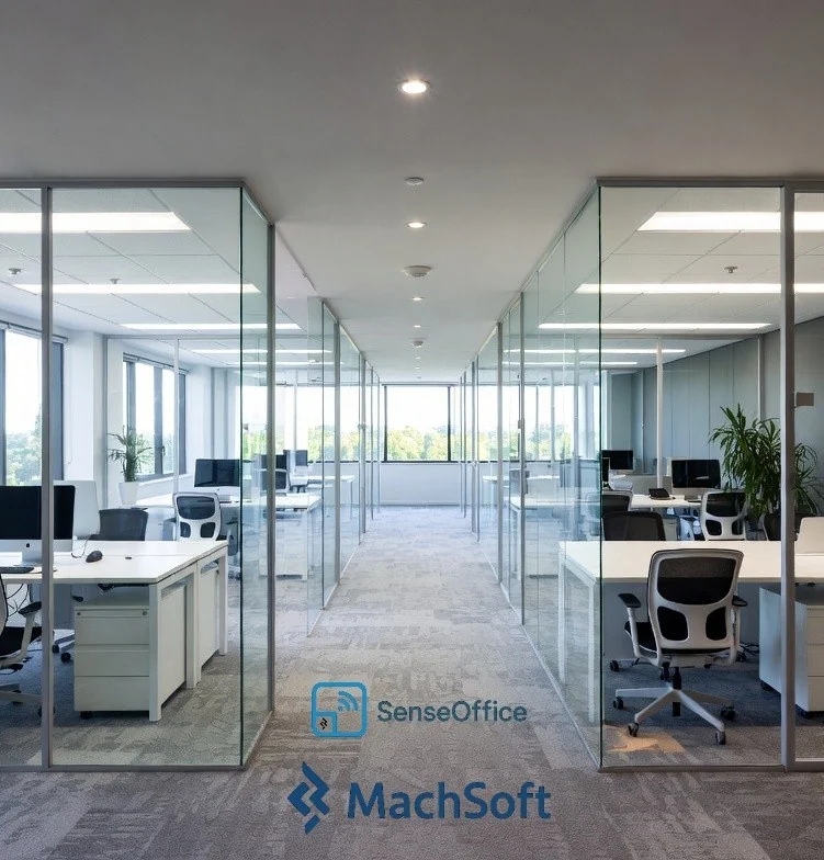 Office environment representing the SenseOffice smart-office solution